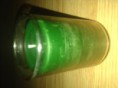 Pine scented candle